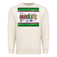 Sandshell mardi gras nurse Premium Sweatshirt - Artiststas