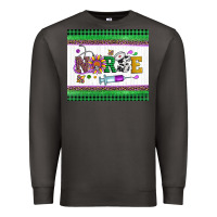 Smoke mardi gras nurse Premium Sweatshirt - Artiststas