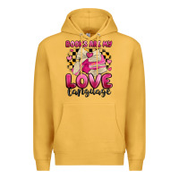 Mustard books are my love language Premium Hoodie - MaliasSmallBusiness
