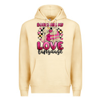Pina Colada books are my love language Premium Hoodie - MaliasSmallBusiness