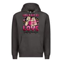 Smoke books are my love language Premium Hoodie - MaliasSmallBusiness