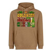 Toasted Coconut cold beer and christmas cheer with beer bottles Heavyweight Hoodie - AdoDesignShop