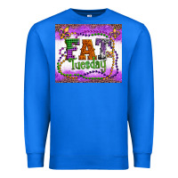 True Royal fat tuesday fleur de lis and mardi gras beads Premium Sweatshirt - Artiststas