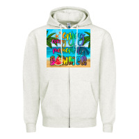 Oatmeal Heather enjoy every moment of summer Zipper Hoodie - HRA Design Shop
