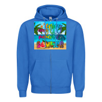 True Royal enjoy every moment of summer Zipper Hoodie - HRA Design Shop