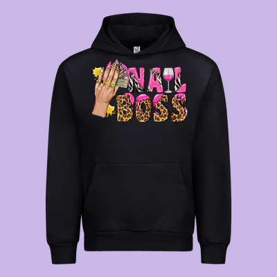 Nail Boss Bbs Urban Hoodie Designed By Bundleandbundleshop