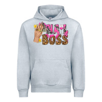Heather Grey nail boss bbs Urban Hoodie - BundleAndBundleShop