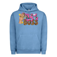 Pigment Pebble Blue nail boss bbs Urban Hoodie - BundleAndBundleShop