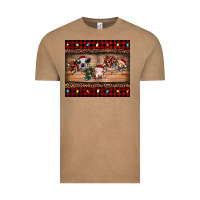 Hohoho Christmas Cows Vintage Tee | Teevron
