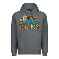 Rock One thankful Teacher Premium Hoodie - NancyCooperArtShop