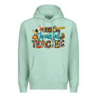 Seafoam One thankful Teacher Premium Hoodie - NancyCooperArtShop