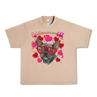 Burro Valentine's day french bulldog puppy Urban Heavy Tee - RanaPortraitStore