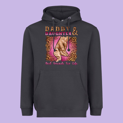 Daddy And Daughter Best Friends For Life Heavyweight Hoodie Designed By Artiststas