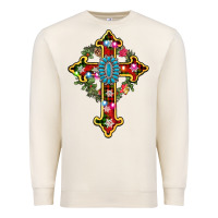 Sandshell christmas cross Premium Sweatshirt - AdoDesignShop