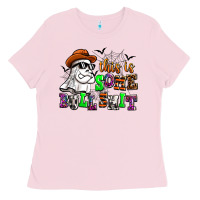 Bubblegum Pink this is some bull shit Ladies Tee - AdoDesignShop