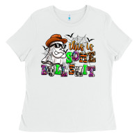 White this is some bull shit Ladies Tee - AdoDesignShop