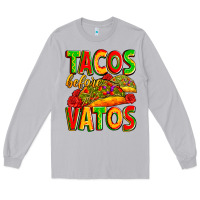 Moon Dust tacos before vatos Long Sleeve Tee - Zillion Design Studio
