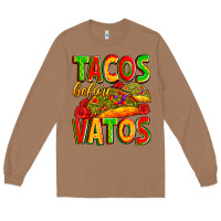 Toasted Coconut tacos before vatos Long Sleeve Tee - Zillion Design Studio