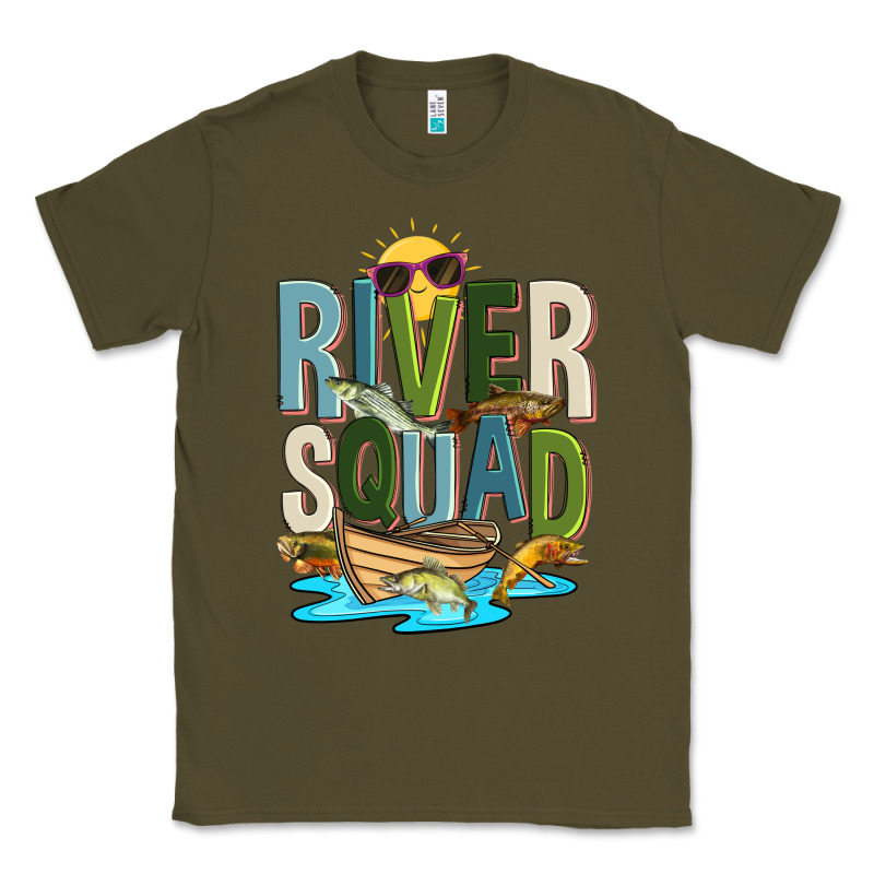 River Squad Classic Tee by Zillion Design Studio | Teevron