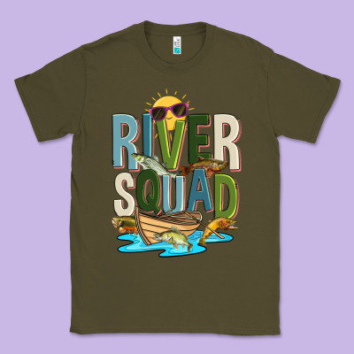 River Squad Classic Tee Designed By Zillion Design Studio