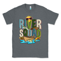 Charcoal Heather river squad Classic Tee - Zillion Design Studio