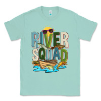 Seafoam river squad Classic Tee - Zillion Design Studio
