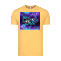 Vintage Mustard for the love of the wolves Vintage Tee - RanaPortraitStore