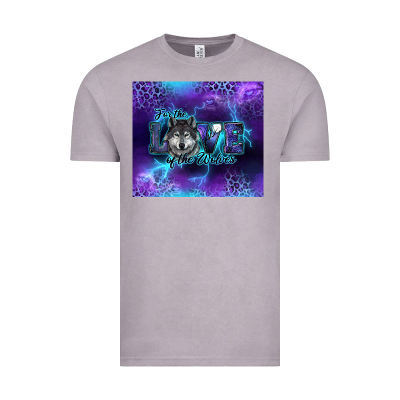 For The Love Of The Wolves Vintage Tee by RanaPortraitStore | Teevron
