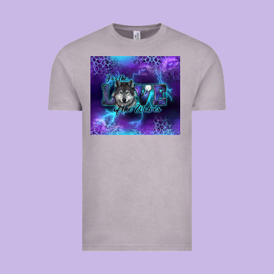 Vintage Tee for the love of the wolves
