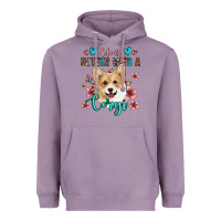 Lavender life is better with a corgi Heavyweight Hoodie - Jasminsmagicworld