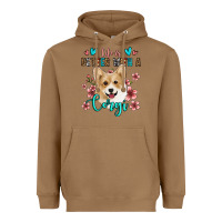 Toasted Coconut life is better with a corgi Heavyweight Hoodie - Jasminsmagicworld