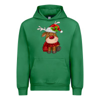 Christmas Baby Deer Urban Hoodie | Teevron