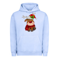 Pigment Grape Ice christmas baby deer Urban Hoodie - MaliasSmallBusiness