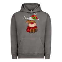 Pigment Tornado christmas baby deer Urban Hoodie - MaliasSmallBusiness