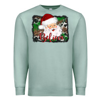 Seafoam believe santa Premium Sweatshirt - AdoDesignShop