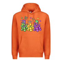 Carrot mardi gras bead dogs Premium Hoodie - MaliasSmallBusiness