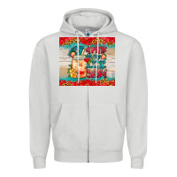 Dove Grey drink in my hand toes in the sand tumbler Zipper Hoodie - HRA Design Shop