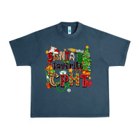 Midnight Navy santa's favorite cpht Urban Heavy Tee - Zillion Design Studio