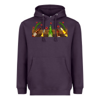 Plum beer party for christmas Heavyweight Hoodie - AdoDesignShop