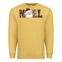 Antique Gold noel santa Premium Sweatshirt - AdoDesignShop