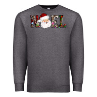 Charcoal Heather noel santa Premium Sweatshirt - AdoDesignShop