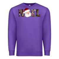 Purple noel santa Premium Sweatshirt - AdoDesignShop