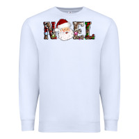 White noel santa Premium Sweatshirt - AdoDesignShop