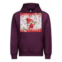 Mauve Wine candy cane gnome Urban Hoodie - MaliasSmallBusiness