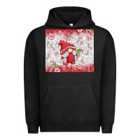 Pigment Black candy cane gnome Urban Hoodie - MaliasSmallBusiness