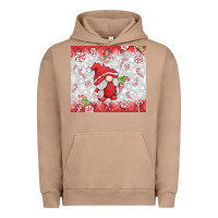 Pigment Burro candy cane gnome Urban Hoodie - MaliasSmallBusiness