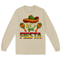 Mushroom Let's Get Fiesta Long Sleeve Tee - texasbilliewilder