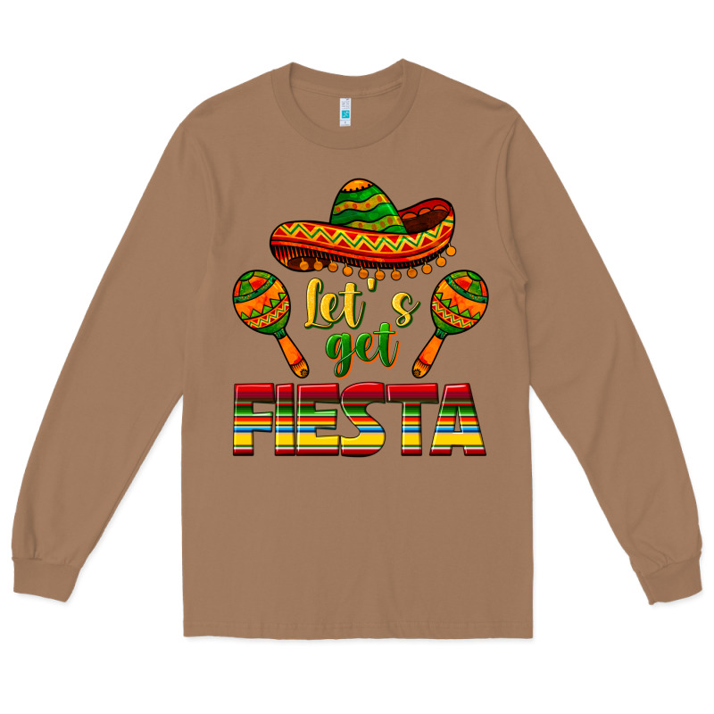 Let's Get Fiesta Long Sleeve Tee by texasbilliewilder | Teevron