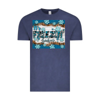Vintage Denim it's freezin season Vintage Tee - RanaPortraitStore