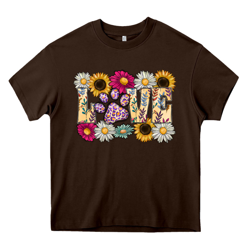 Love Dog Heavy Core Tee by CowhideDigitalArt | Teevron